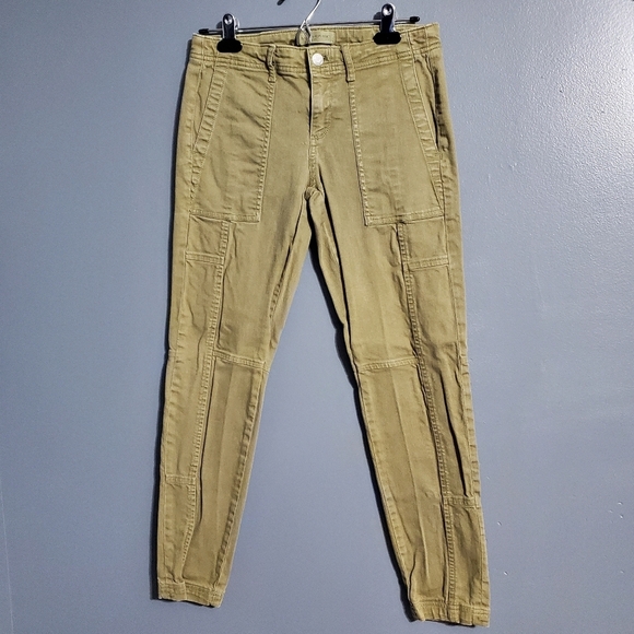 Banana Republic Denim - Banana Republic Womens Khaki Jean Pants Skinny Ankle Gorpcore Size 26